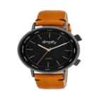 Simplify Unisex Orange Strap Watch-sim3307