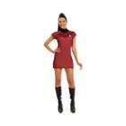 Star Trek Movie Deluxe Red Dress Adult Costume
