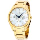 Joseph Abboud Mens Gold Tone Strap Watch-ja3198g648-005