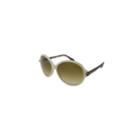 Tom Ford Sunglasses - Milena / Frame: Irridescentwhite With Havana Temples Lens: Brown Gradient