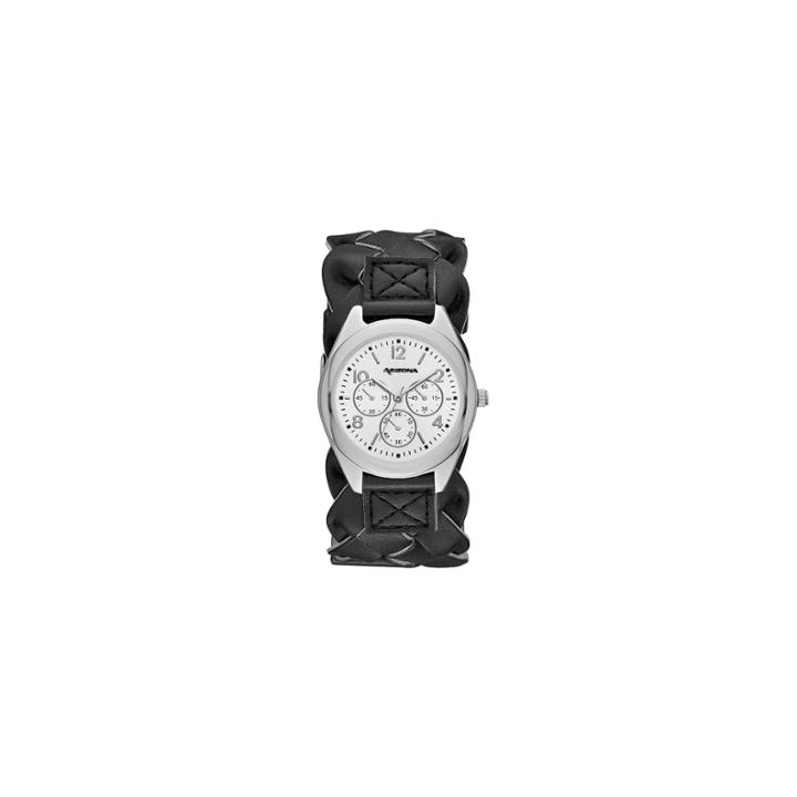 Arizona Womens Black Strap Watch-fmdarz141