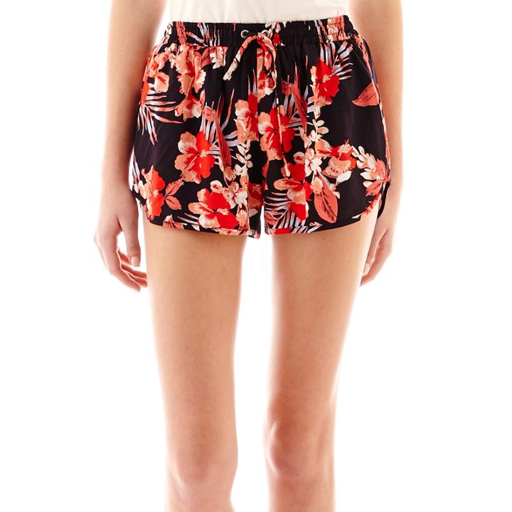 Love By Design Floral Print Shorts