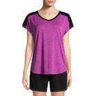 St. John's Bay Active Short Sleeve Colorblock Tee