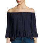 Love By Design 3/4-sleeve Off-the-shoulder Top
