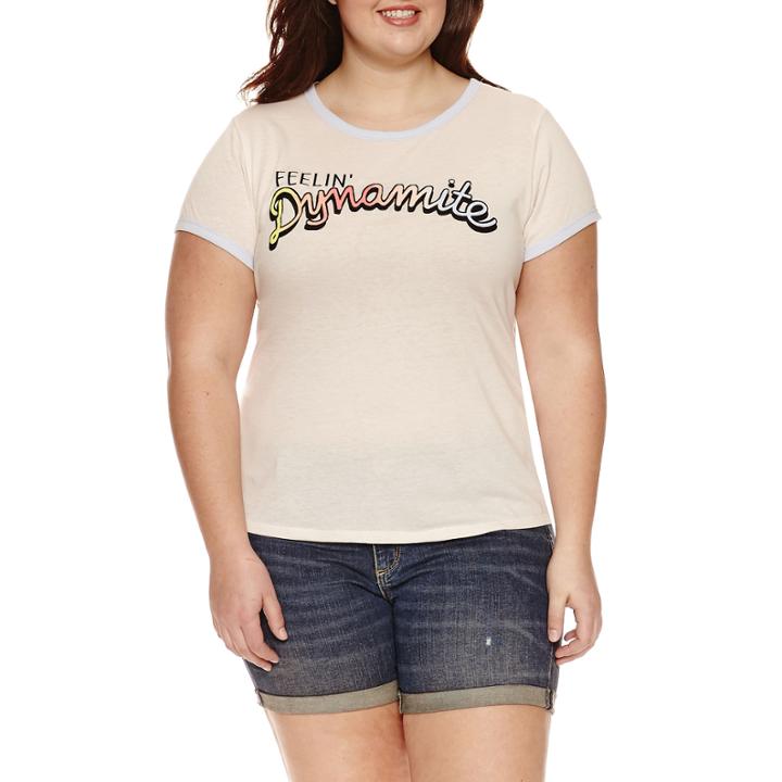 Arizona Feelin' Dynamite Graphic T-shirt- Juniors Plus