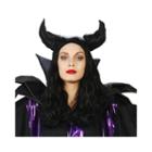 Black Horned Magnificent Adult Wig