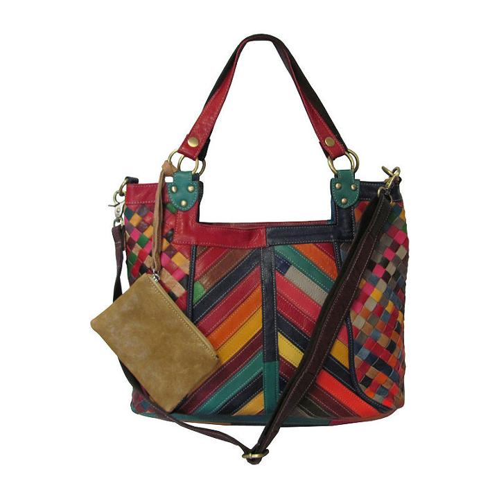 Amerileather Hazelle Leather Handbag/shoulder Bag