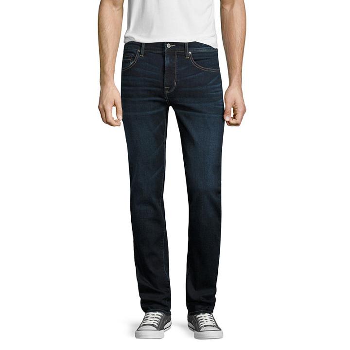 Arizona Skinny Fit Flex Denim- Dark Worn Omicron