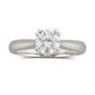 Diamonart 1 Ct. T.w Cubic Zirconia Solitaire Ring