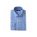 Andrew Fezze Long Sleeve Poplin Pattern Dress Shirt - Slim