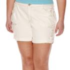 Arizona Boyfriend Denim Shorts - Juniors Plus