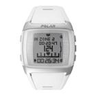 Polar Ft60 Womens Heart-rate Monitor Chronograph White Strap Watch