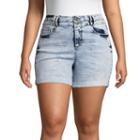 Blue Spice 5 Denim Shorts-juniors