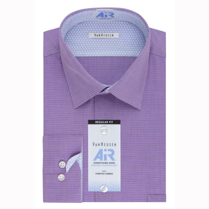 Van Heusen Air Big And Tall Long Sleeve Dress Shirt