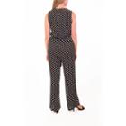 Nina Leonard V-neck Palazzo Jumpsuit