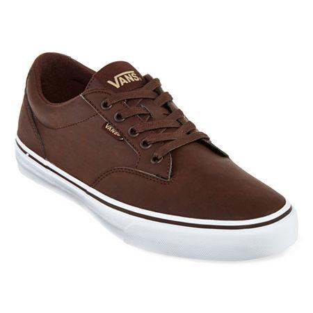 Vans Winston Mens Leather Skate Shoes