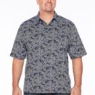 Van Heusen Air Printed Polo Short Sleeve Leaf Knit Polo Shirt Big And Tall