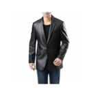 Bgsd Men's John Classic Two Button Lambskin Blazer - Big And Tall