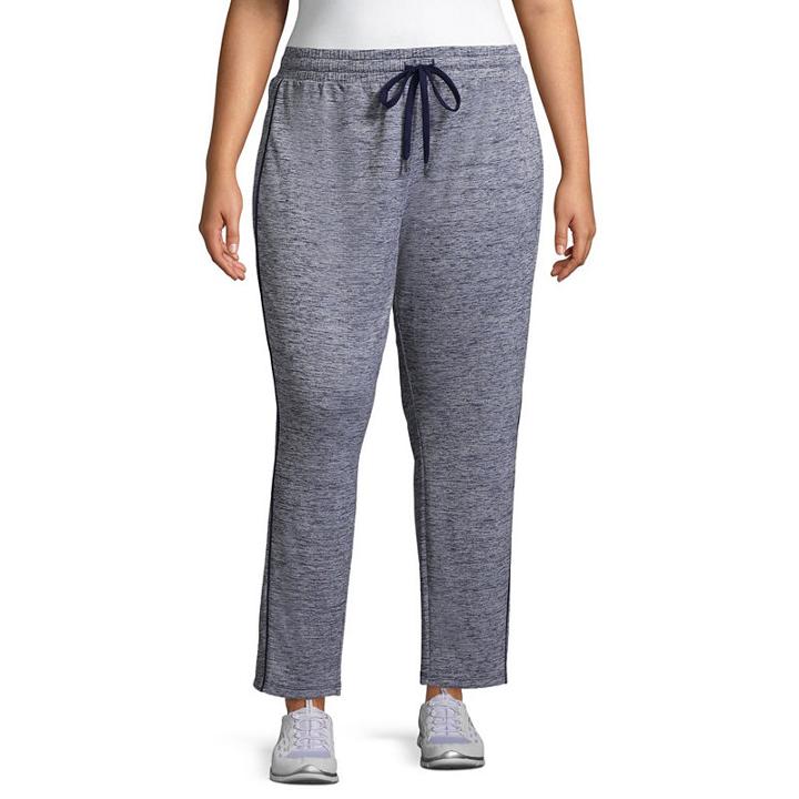 St. John's Bay Active Texture Mix Colorblock Pant - Plus
