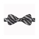 Stafford Stripe Pre-tied Bow Tie