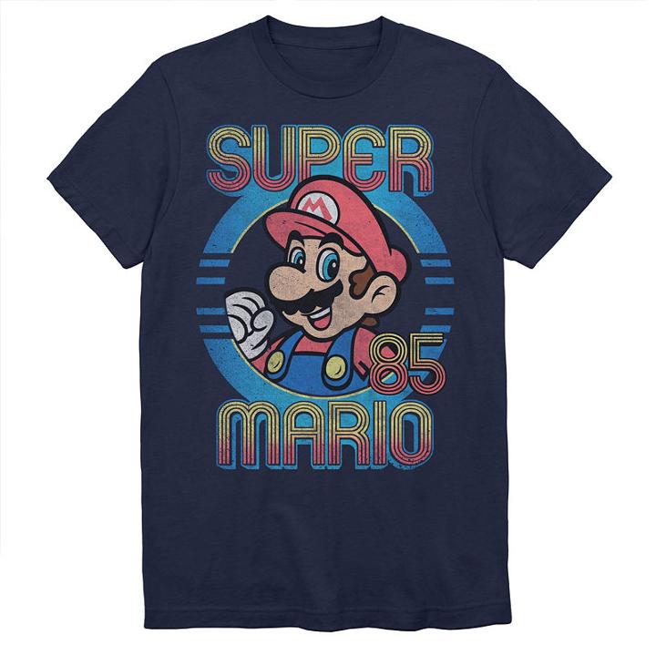 Super Mario Bros Retro Graphic Tee