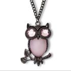 Decree Owl Pendant Necklace