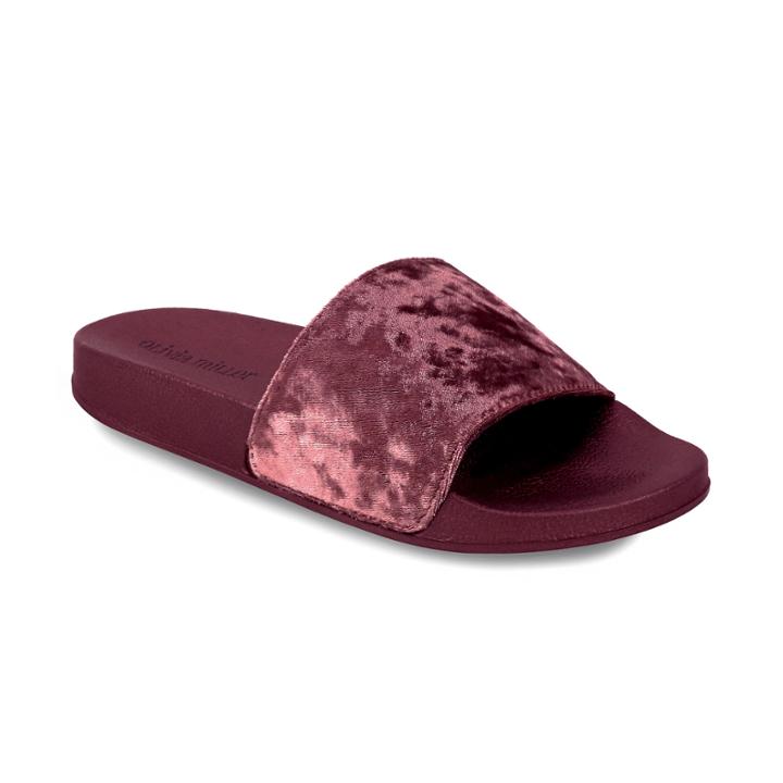 Olivia Miller Womens Slide Sandals