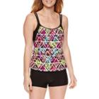 Splashletics Leaf Tankini Swimsuit Top