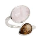 City Rocks City Rocks Womens Pink Brass Cocktail Ring