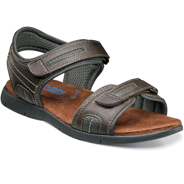 Nunn Bush Rio Grande Men's River Open Toe Two Strap Sandals