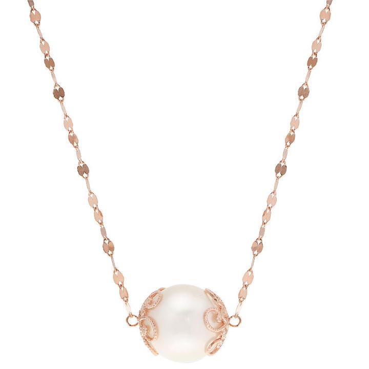 Solid Link 18 Inch Chain Necklace
