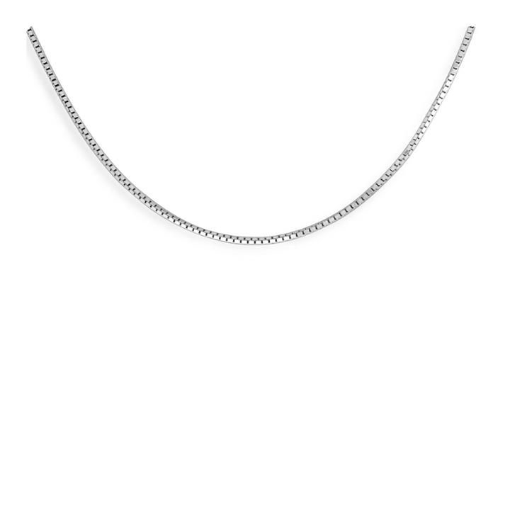 Made In Italy Sterling Silver 16 Box Chain