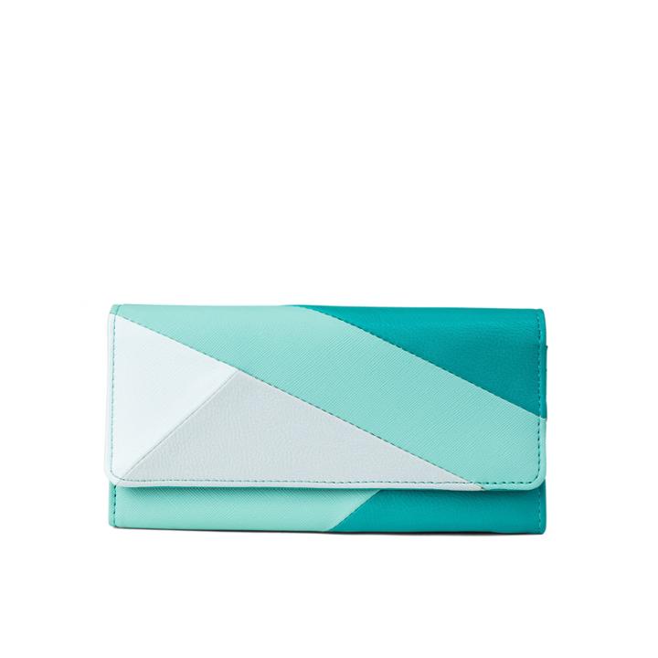 Mundi File Master Patchwork Rfid Blocking Wallet