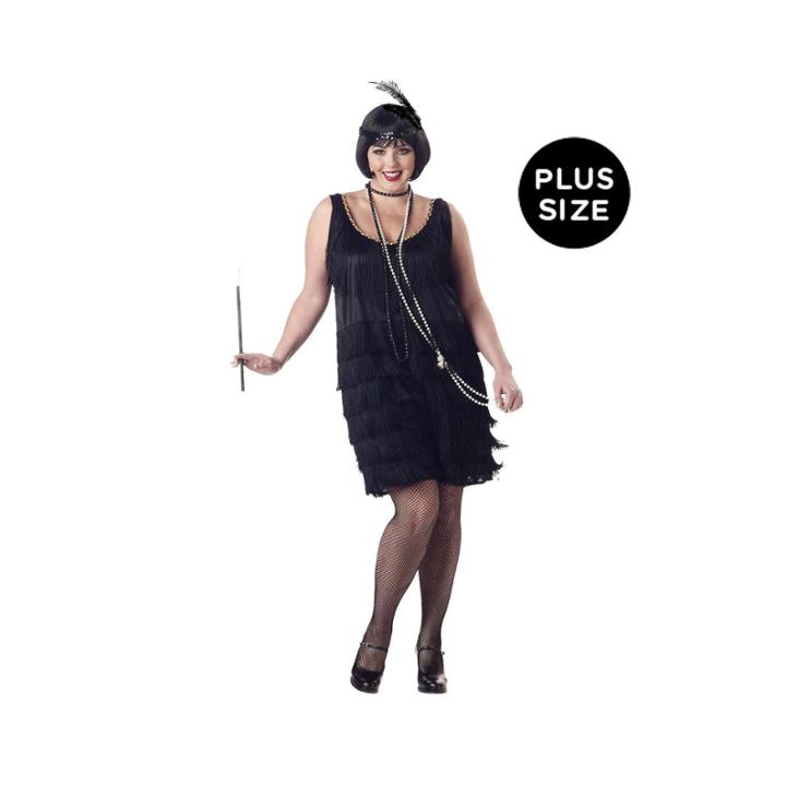 Flapper Fashion Plus Adult Costume