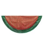 Kurt Adler 48 Red And Green Treeskirt