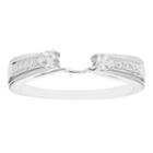 Womens 1/4 Ct. T.w. White Diamond 14k Gold Ring Enhancer