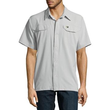 Mossy Oak Short Sleeve Button-front Shirt