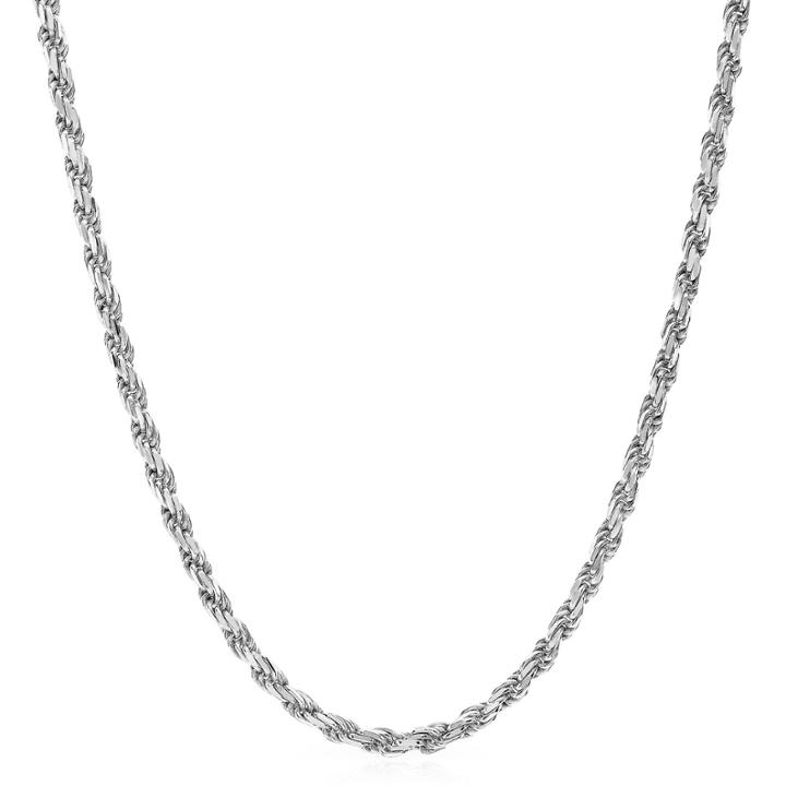 Made In Italy Sterling Silver 19 Inch Chain Necklace