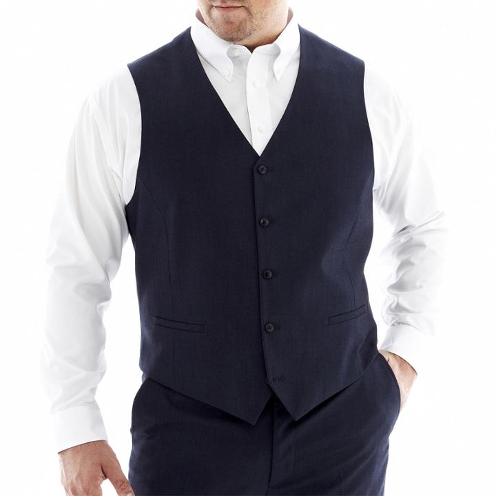 Jf J Ferrar End On End Suit Vestbig & Tall