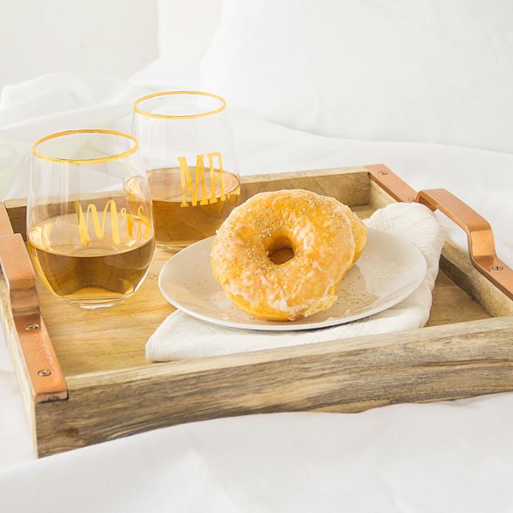 Cathy's Concepts Mr. And Mrs. 4-pc. Wine Glass