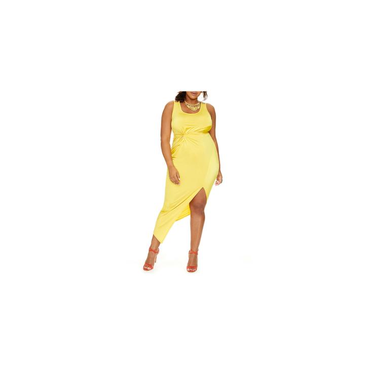 Naya Strappy Asymmetrical Knot Detail