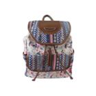 Union Bay Floral Flap Backpack