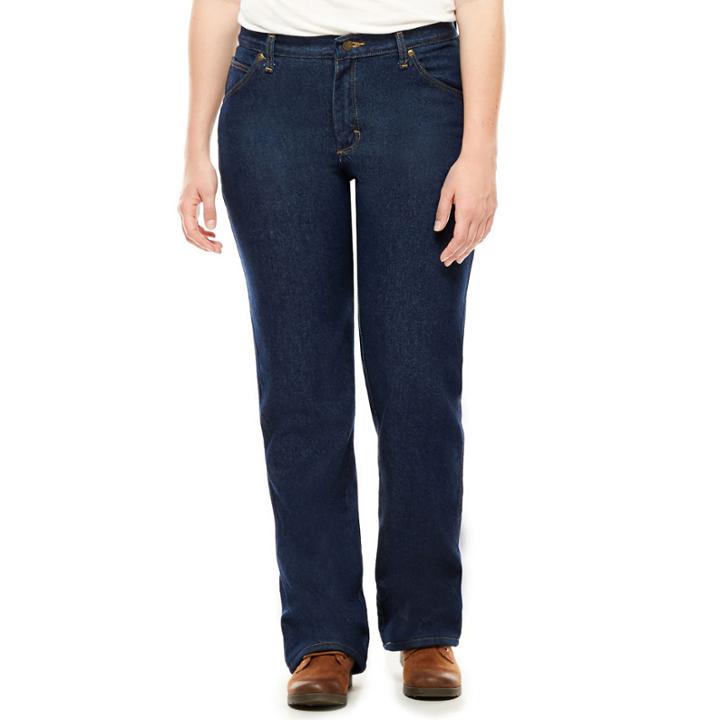 Red Kap Womens Straight-leg Jeans - Petite