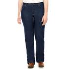 Red Kap Womens Straight-leg Jeans - Petite