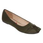 Hot Kiss Gardenia Gardenia Womens Ballet Flats