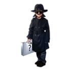 Jr Secret Agent Child Costume