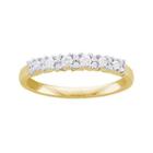 1/4 Ct. T.w. Diamond 10k Yellow Gold Anniversary Band