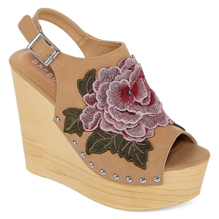 Bamboo Woobery 17s Womens Wedge Sandals