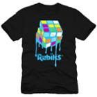 Rubik's Cube Drip Graphic Tee