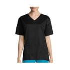 Wonderwink Womens Short-sleeve V-neck Top - Plus